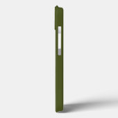 Coques Case-Mate iPhone Vert de l'armée (Verso / Gauche)