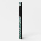 Coques Case-Mate iPhone Vert de Shagreen Seafoam (Dos/Gauche)