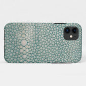Coques Case-Mate iPhone Vert de Shagreen Seafoam (Dos (Horizontal))