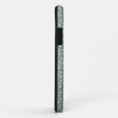 Coques Case-Mate iPhone Vert de Shagreen Seafoam (Dos/Droite)