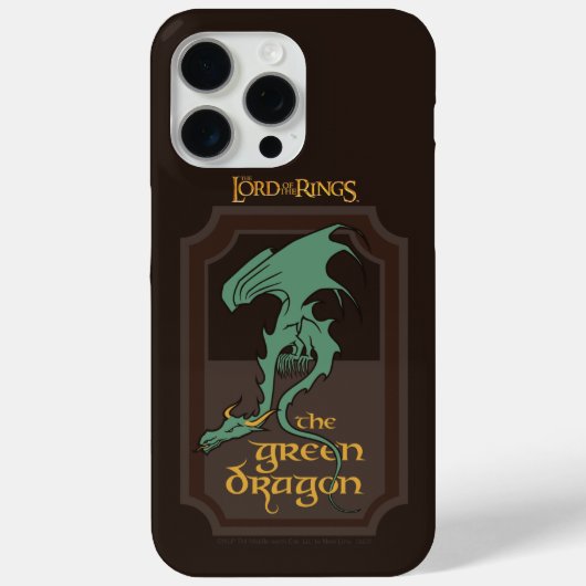 COQUES Case-Mate iPhone VERT DRAGON™ (Verso)