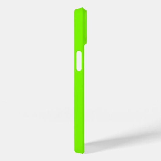 Coques Case-Mate iPhone Vert Élégant Nom de Script Calligraphié Blanc (Verso / Droite)