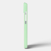Coques Case-Mate iPhone Vert et beige cinq rayures motif (Verso / Gauche)