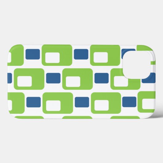 Coques Case-Mate iPhone Vert et bleu (Verso (horizontal))