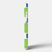 Coques Case-Mate iPhone Vert et bleu (Verso / Gauche)