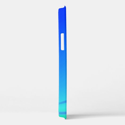 Coques Case-Mate iPhone Vert et bleu Abstrait (Verso / Droite)