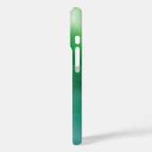 Coques Case-Mate iPhone Vert et bleu dégradé Abstrait (Verso / Gauche)