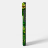 Coques Case-Mate iPhone Vert Feuille Floral Jaune (Verso / Gauche)