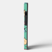 Coques Case-Mate iPhone Vert Feuille Pastel (Verso / Gauche)