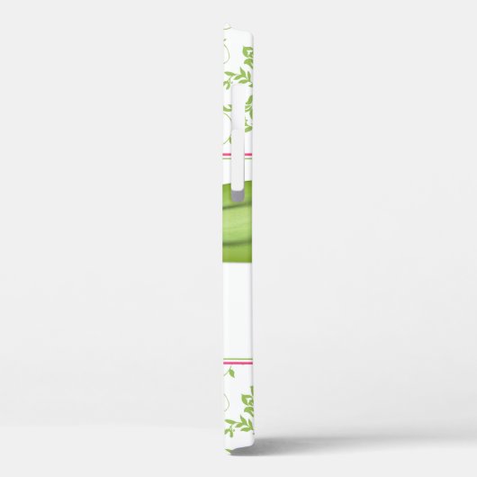 Coques Case-Mate iPhone Vert Floral Damask Rose Gerber Daisy (Verso / Gauche)