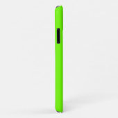 Coques Case-Mate iPhone Vert fluorescent néon (Dos/Droite)