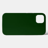 Coques Case-Mate iPhone Vert foncé (Verso (horizontal))