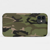 Coques Case-Mate iPhone Vert forêt Camo (Dos (Horizontal))