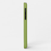 Coques Case-Mate iPhone Vert lime modéré couleur unie (Dos/Gauche)