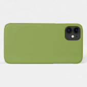 Coques Case-Mate iPhone Vert lime modéré couleur unie (Dos (Horizontal))
