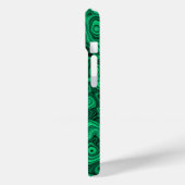 Coques Case-Mate iPhone Vert malachite (Verso / Gauche)
