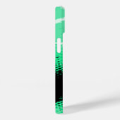 Coques Case-Mate iPhone Vert menthe impression graphique animal noir (Verso / Droite)