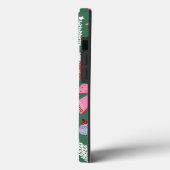Coques Case-Mate iPhone Vert Noël mignon (Verso / Gauche)
