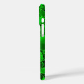 Coques Case-Mate iPhone Vert&Noir (Verso / Gauche)