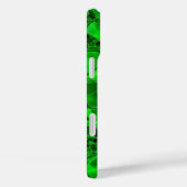 Coques Case-Mate iPhone Vert&Noir (Verso / Droite)