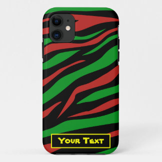 Case-Mate iPhone Case Vert noir rouge - une tribu a appelé Quest Theme