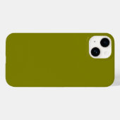 Coques Case-Mate iPhone Vert olive classique (Verso (horizontal))