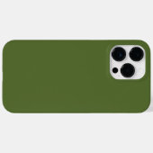 Coques Case-Mate iPhone Vert olive foncé L'une des meilleures teintes vert (Verso (horizontal))