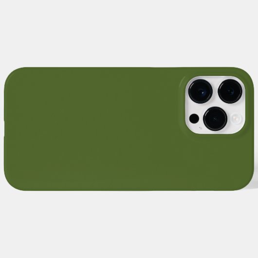Coques Case-Mate iPhone Vert olive foncé L'une des meilleures teintes vert (Verso (horizontal))