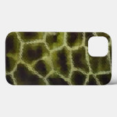 Coques Case-Mate iPhone Vert olive poster de animal (Verso (horizontal))