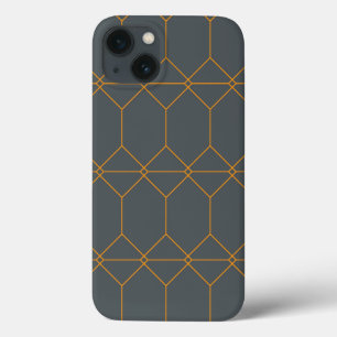 Case-Mate iPhone Case Vert, or, simple, rétro, élégante illustration