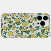 Coques Case-Mate iPhone Vert Or St Patrick Trèfle Chanceux Vous  (Verso (horizontal))