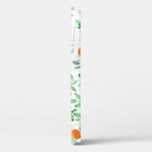 Coques Case-Mate iPhone Vert orange Tangerine Provence Aquarelle (Verso / Gauche)