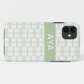 Coques Case-Mate iPhone Vert pâle (Dos (Horizontal))