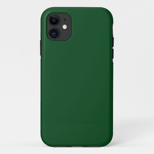 Coques Case-Mate iPhone Vert pin (couleur uni) (Dos)