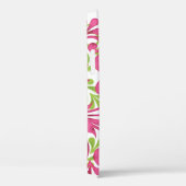 Coques Case-Mate iPhone Vert rose Blanc Abstrait Floral (Verso / Droite)
