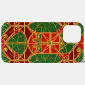 COQUES Case-Mate iPhone VERT ROUGE (Verso (horizontal))