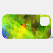 Coques Case-Mate iPhone vert sans couture abstrait d'arrière - plan de (Verso (horizontal))