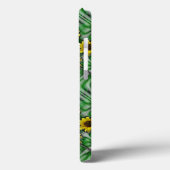 Coques Case-Mate iPhone Vert Sassy Sunflowers (Verso / Gauche)