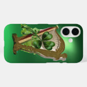 Coques Case-Mate iPhone VERT SHAMROCK HARP vert (Verso (horizontal))
