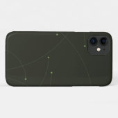 Coques Case-Mate iPhone Vert, simple, élégant, nature moderne abstrait (Dos (Horizontal))