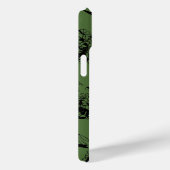 Coques Case-Mate iPhone Vert trèfle irlandais St. Patrick's Day (Verso / Droite)