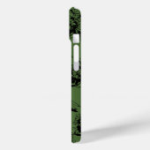 Coques Case-Mate iPhone Vert trèfle irlandais St. Patrick's Day (Verso / Gauche)