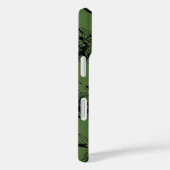 Coques Case-Mate iPhone Vert trèfle irlandais St. Patrick's Day (Verso / Droite)