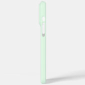 Coques Case-Mate iPhone Vert très clair - Enchantant couleur claire (Verso / Gauche)