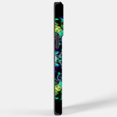 Coques Case-Mate iPhone Vert Turquoise Psychédélique Bohème Mandala (Verso / Droite)