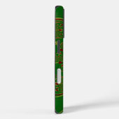 Coques Case-Mate iPhone Vert vintage (Verso / Droite)