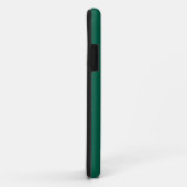 Coques Case-Mate iPhone Vert viridien solide (Dos/Droite)