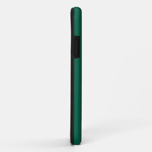 Coques Case-Mate iPhone Vert viridien solide (Dos/Droite)