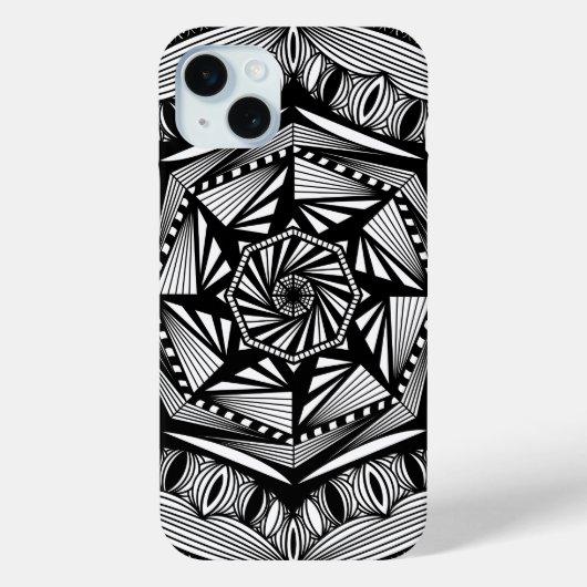 Coques Case-Mate iPhone Vertigo mandala (Verso)