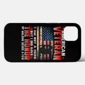 Coques Case-Mate iPhone Vétéran américain L'honneur 38 (Verso (horizontal))